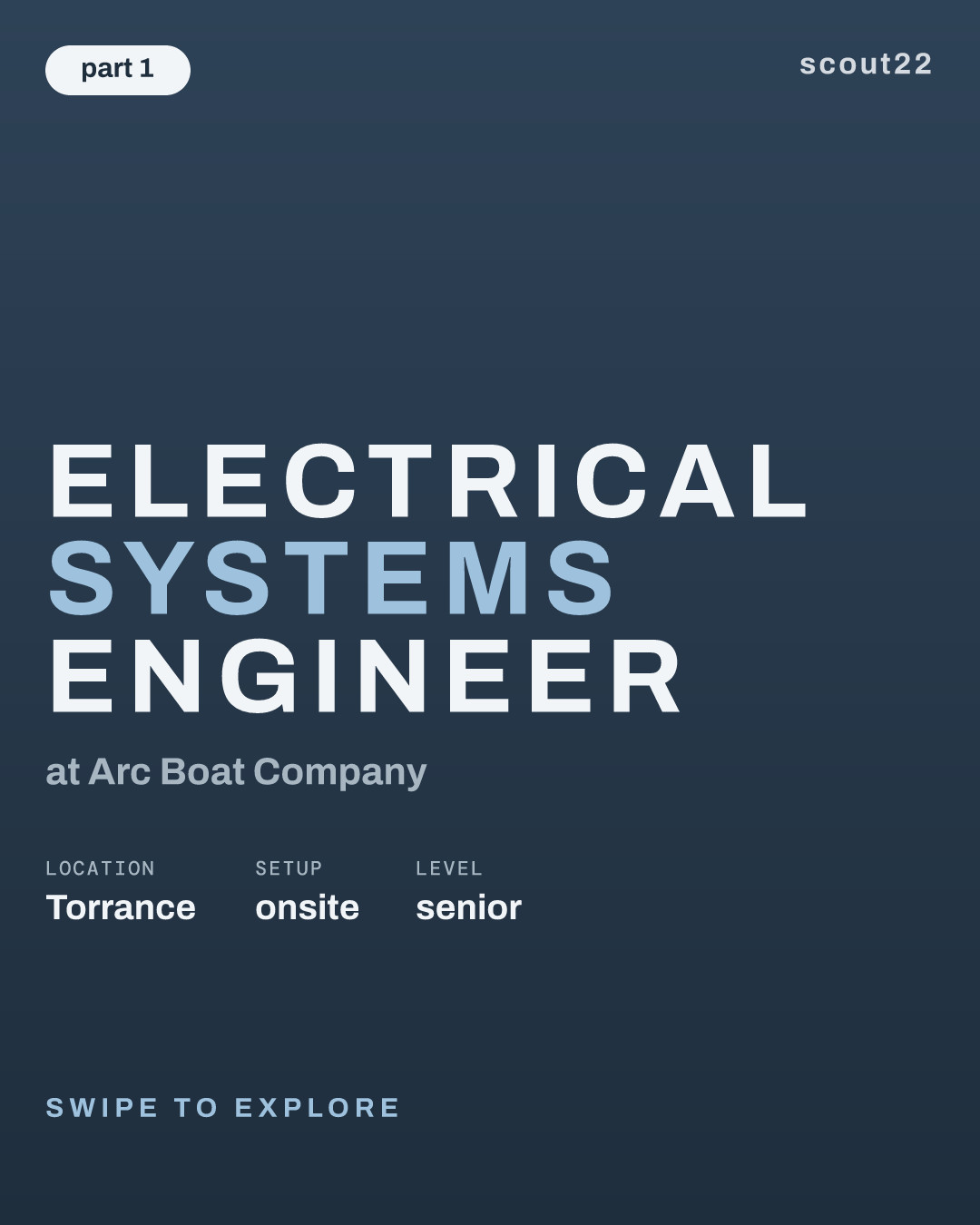 Electrical Systems Engineer at Arc Boat Company