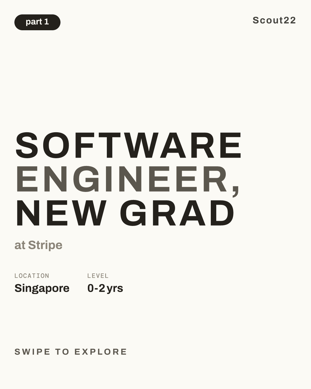 Software Engineer, New Grad at Stripe
