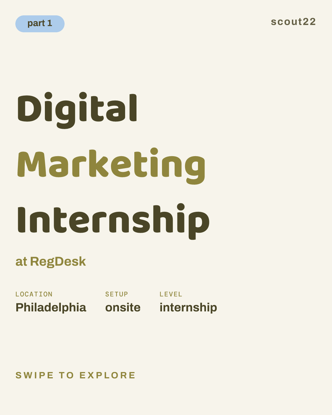 Digital Marketing Internship at RegDesk