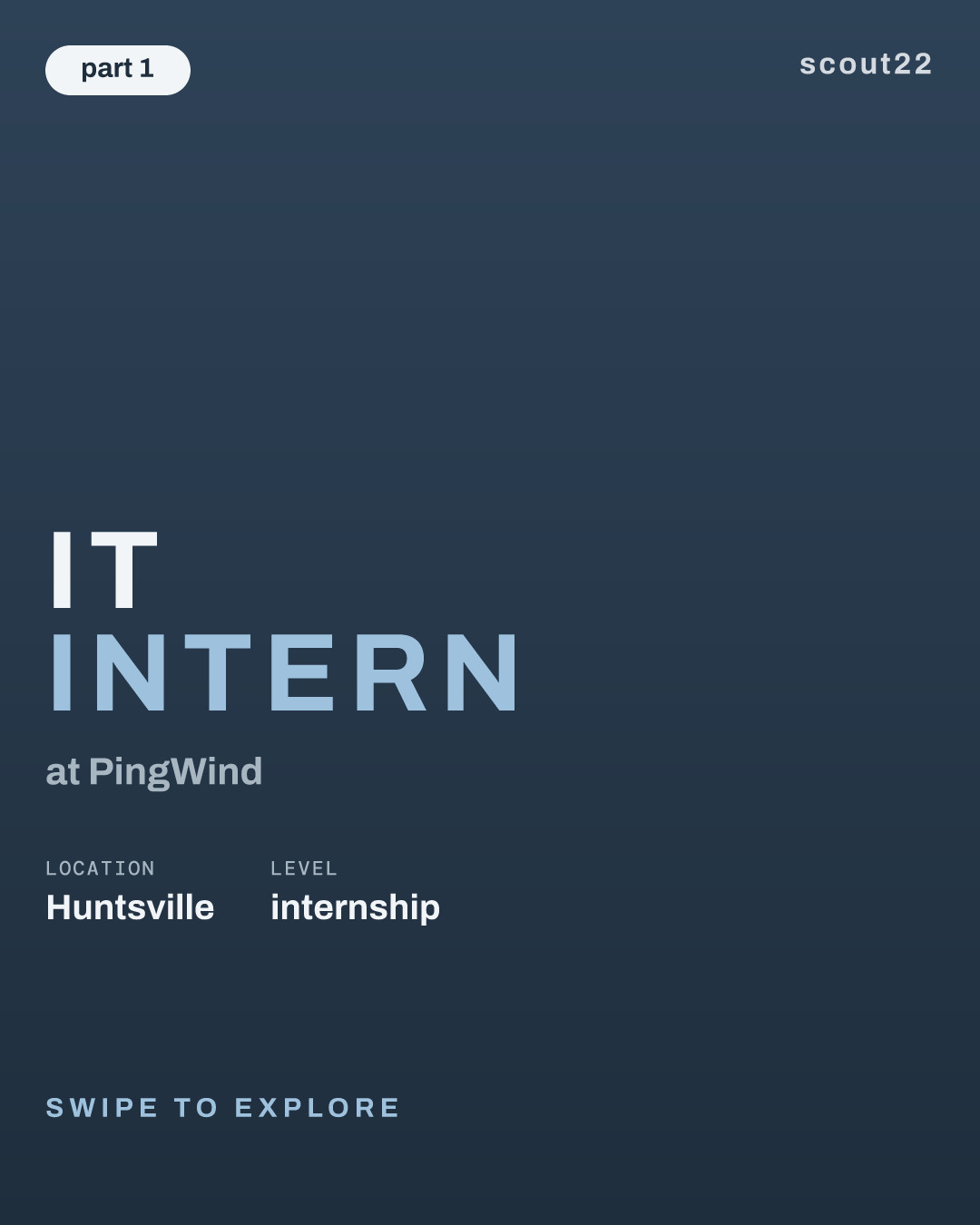 IT Intern at PingWind