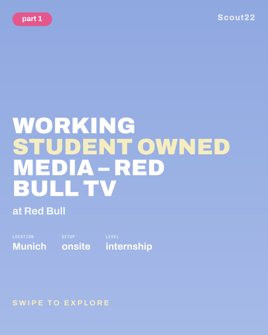 Working Student Owned Media – Red Bull TV at Red Bull