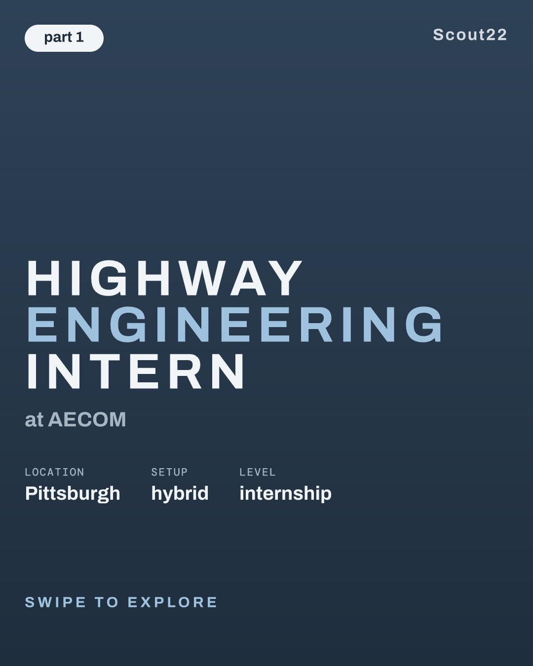 Highway Engineering Intern at AECOM