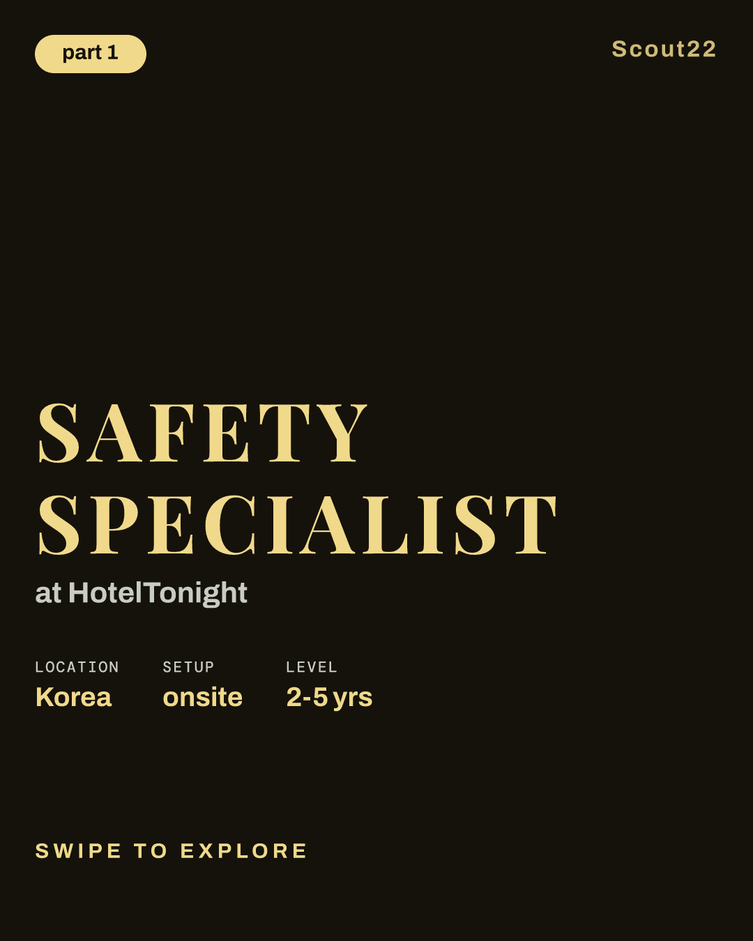 Safety Specialist at HotelTonight