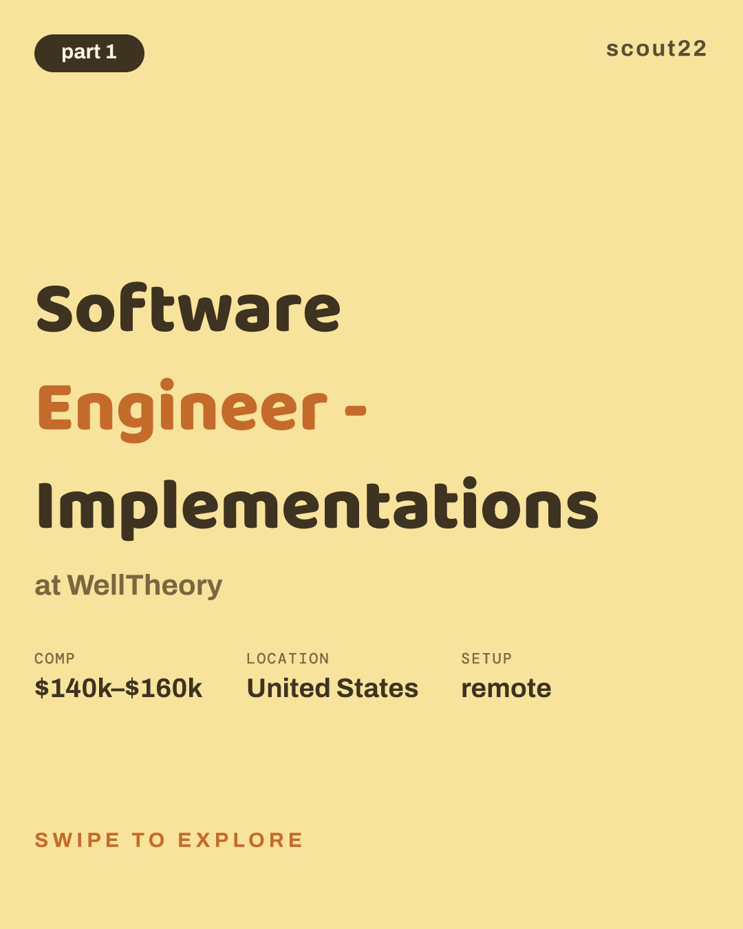 Software Engineer - Implementations at WellTheory