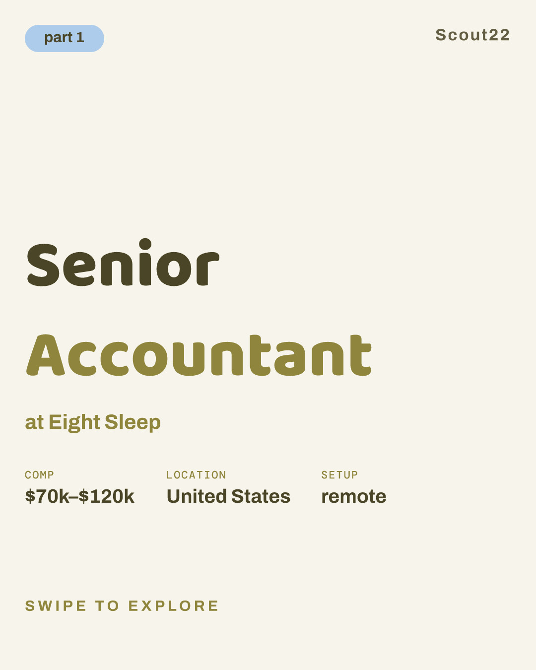 Senior Accountant at Eight Sleep