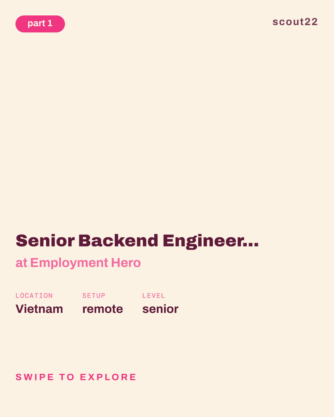 Senior Backend Engineer (Remote, Vietnam) at Employment Hero