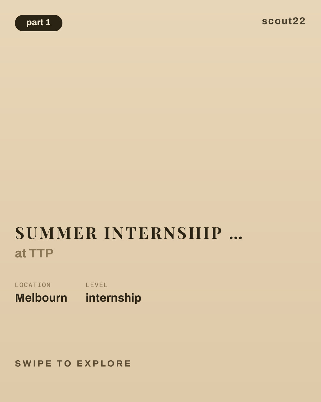 Summer Internship - Electronic Engineering Consultant - 2027 at TTP
