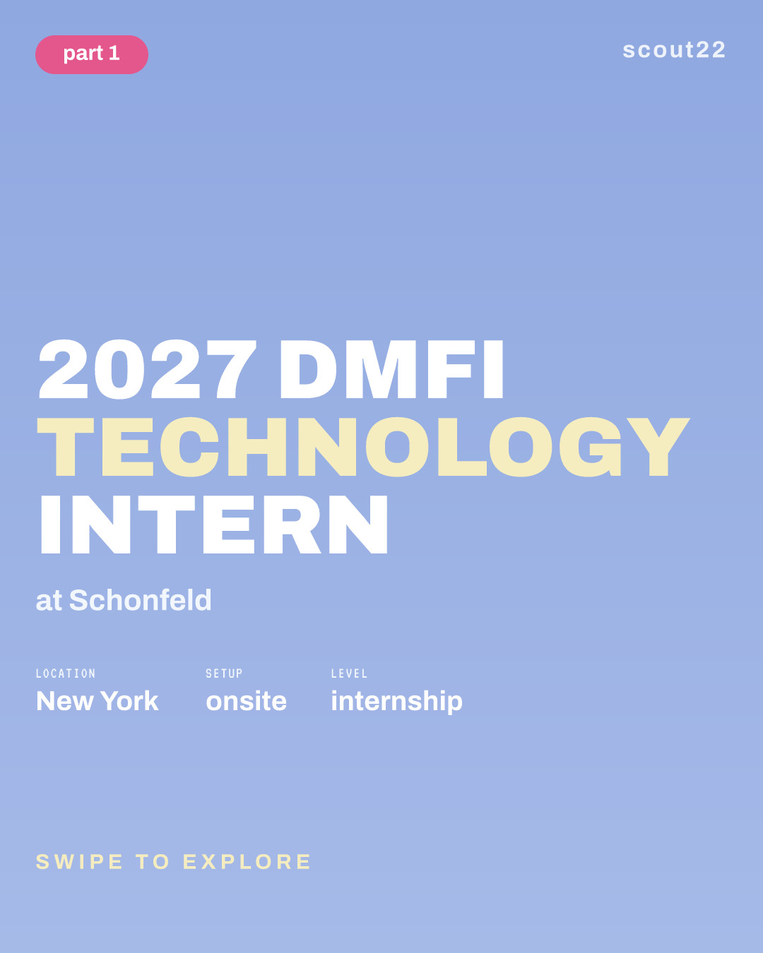 2027 DMFI Technology Intern at Schonfeld