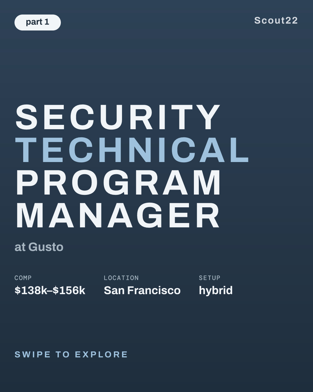 Security Technical Program Manager at Gusto