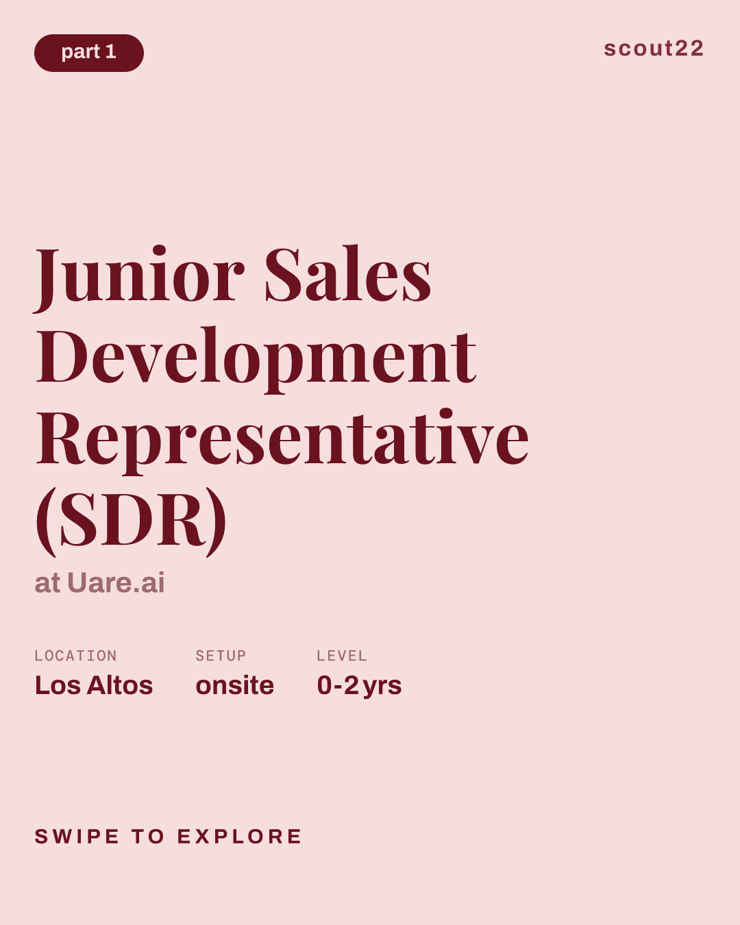 Junior Sales Development Representative (SDR) at Uare.ai