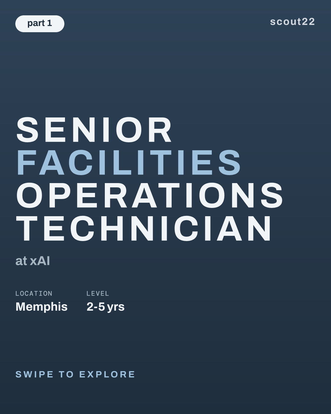 Senior Facilities Operations Technician at xAI
