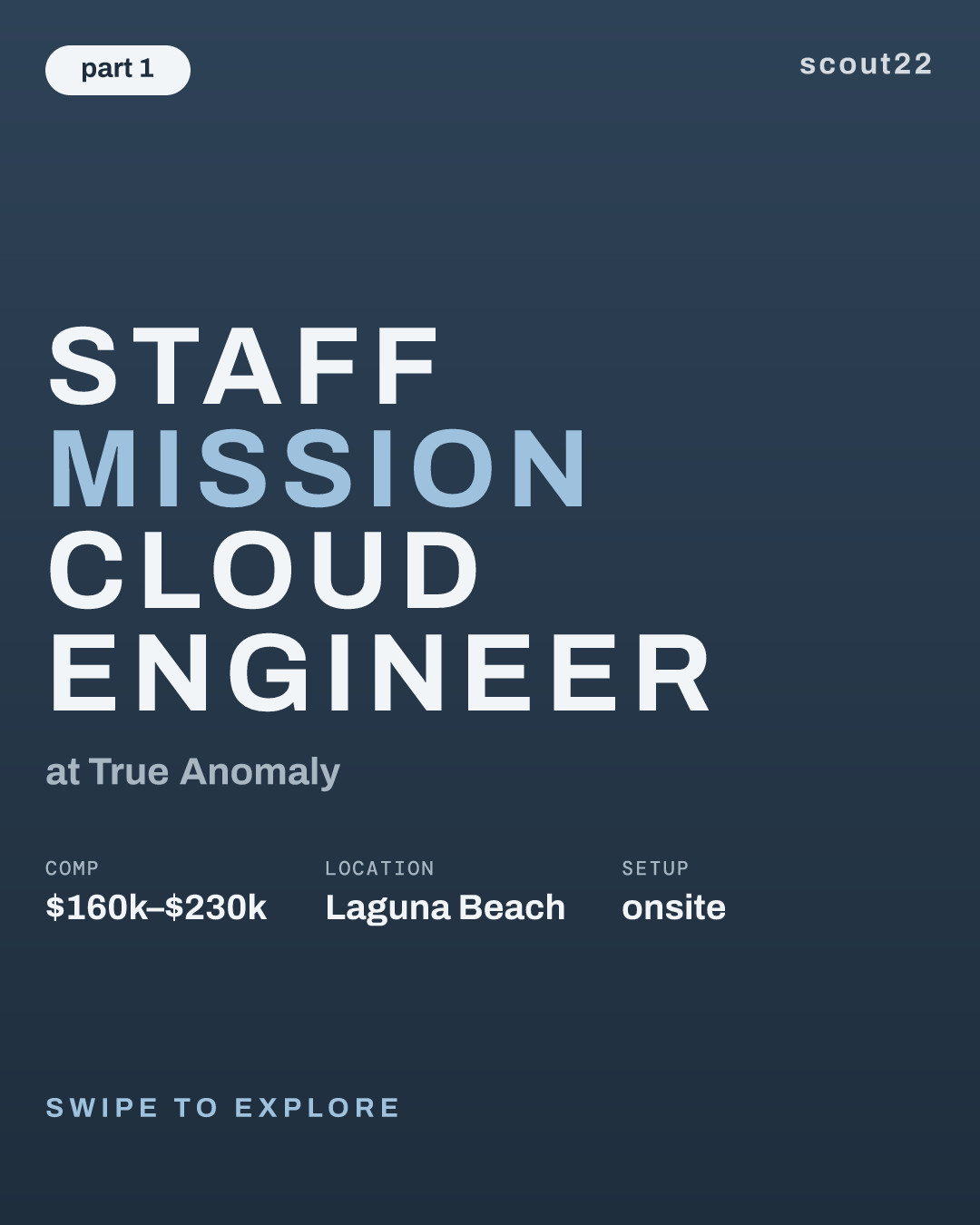 Staff Mission Cloud Engineer at True Anomaly
