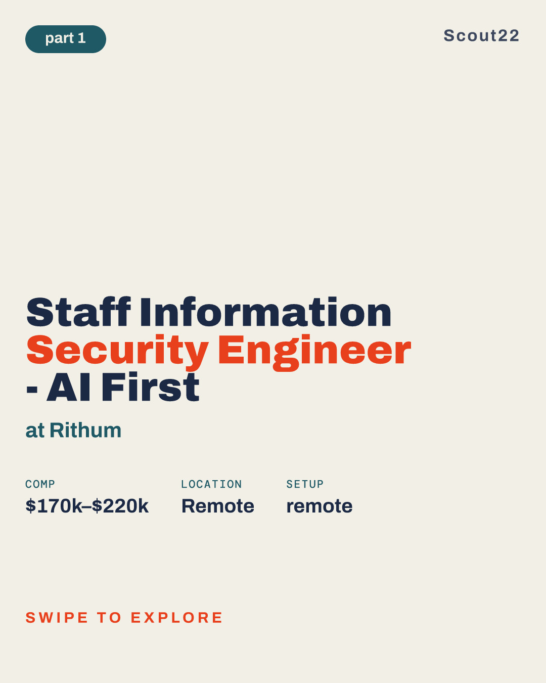 Staff Information Security Engineer - AI First at Rithum