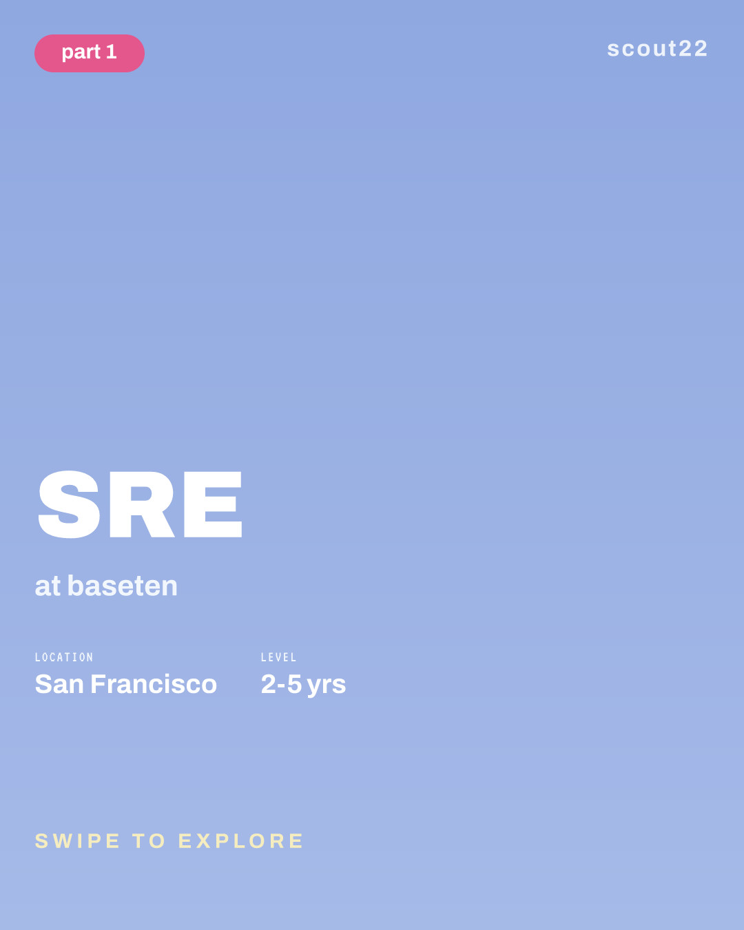 SRE at baseten