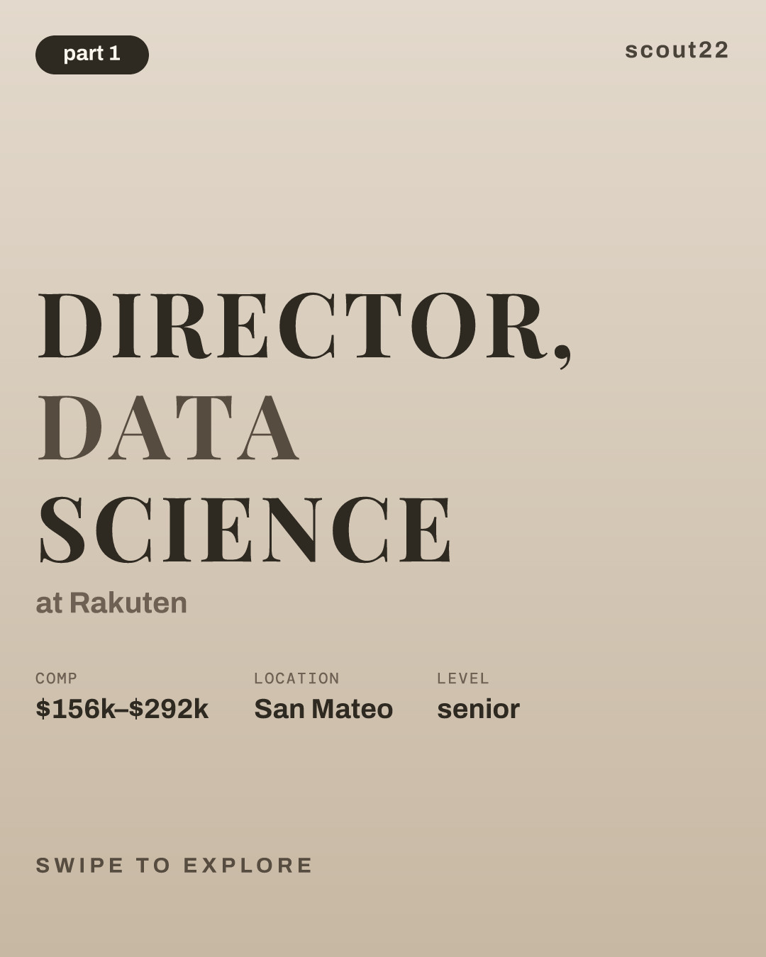 Director, Data Science at Rakuten