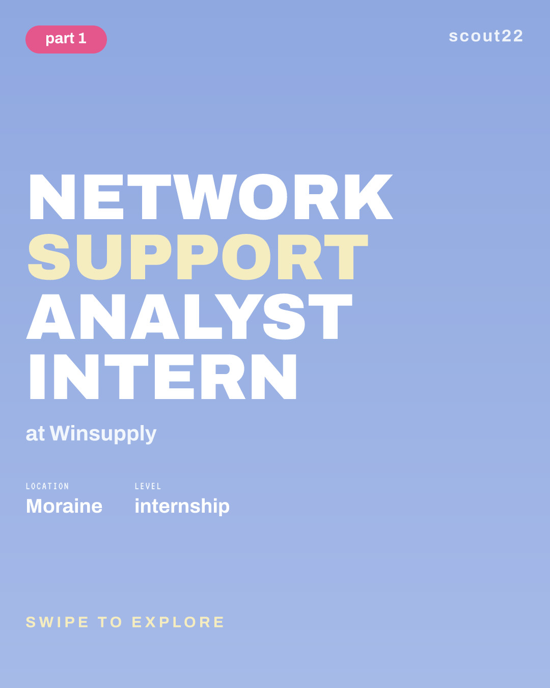 Network Support Analyst Intern at Winsupply