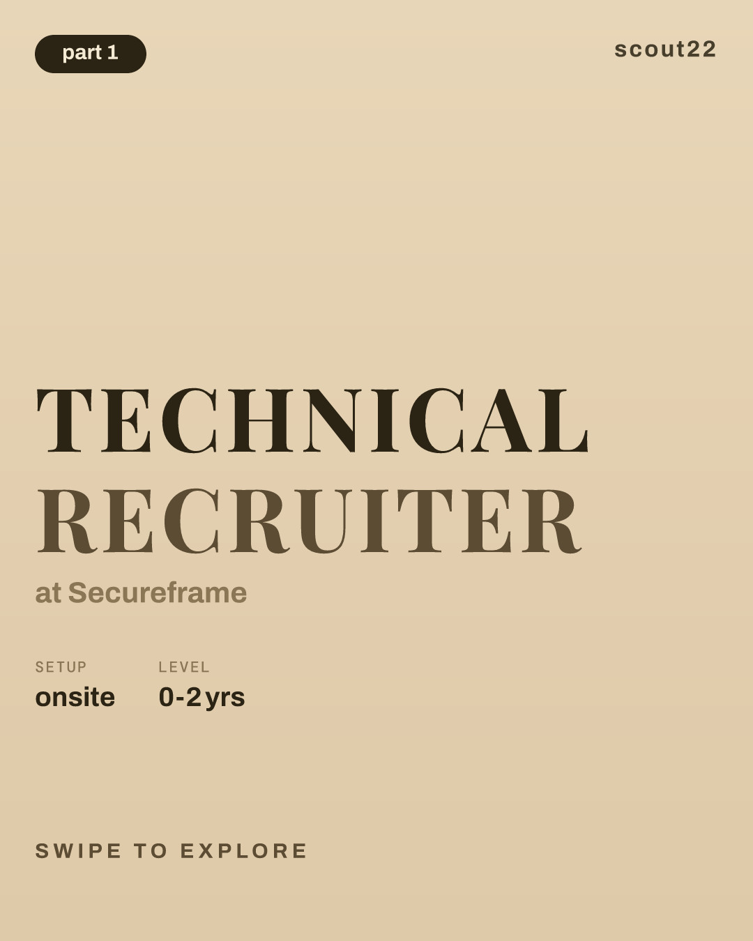 Technical Recruiter at Secureframe