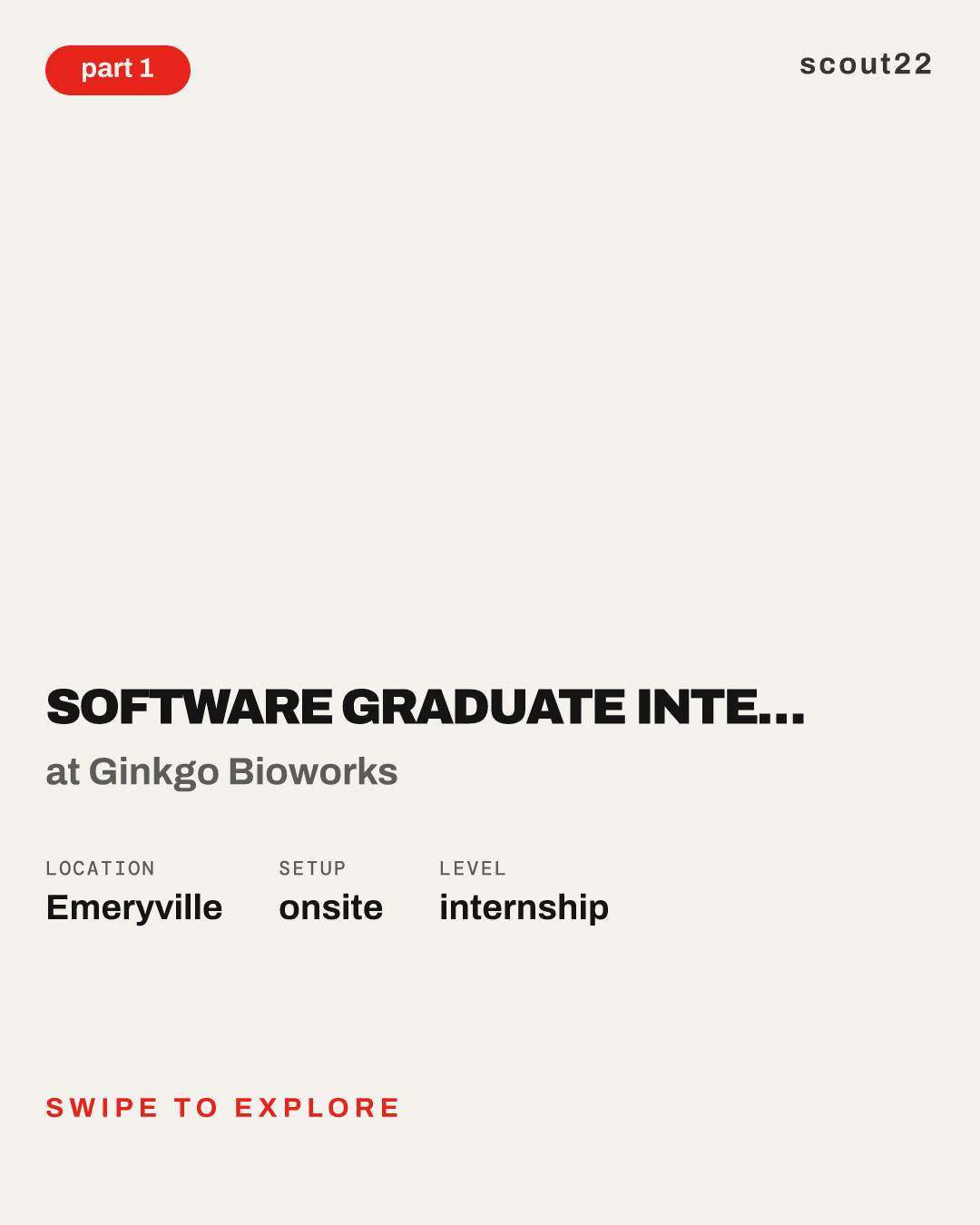 Software Graduate Intern, Autonomous Lab at Ginkgo Bioworks