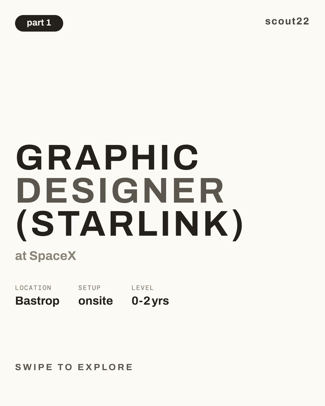 Graphic Designer (Starlink) at SpaceX