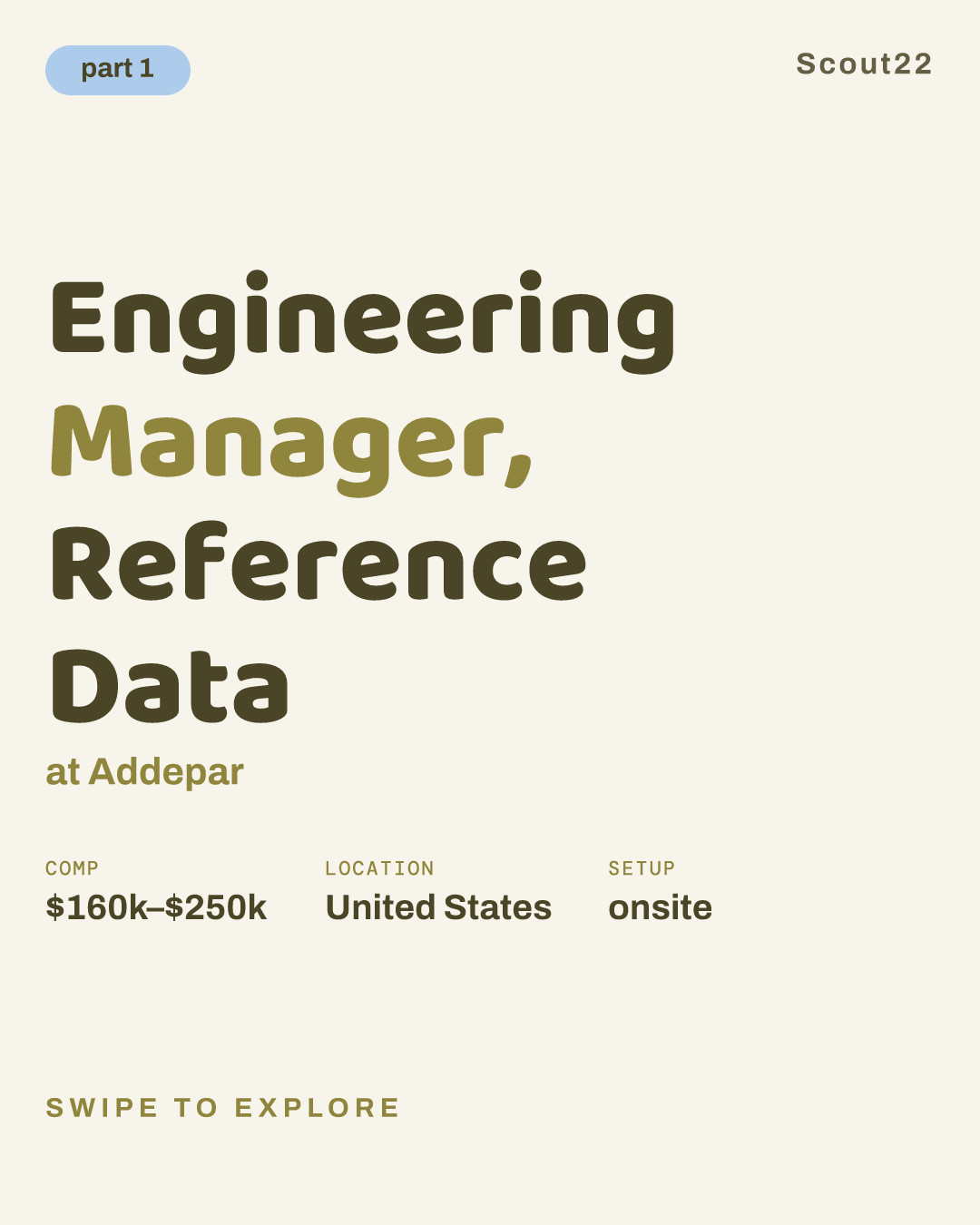 Engineering Manager, Reference Data at Addepar