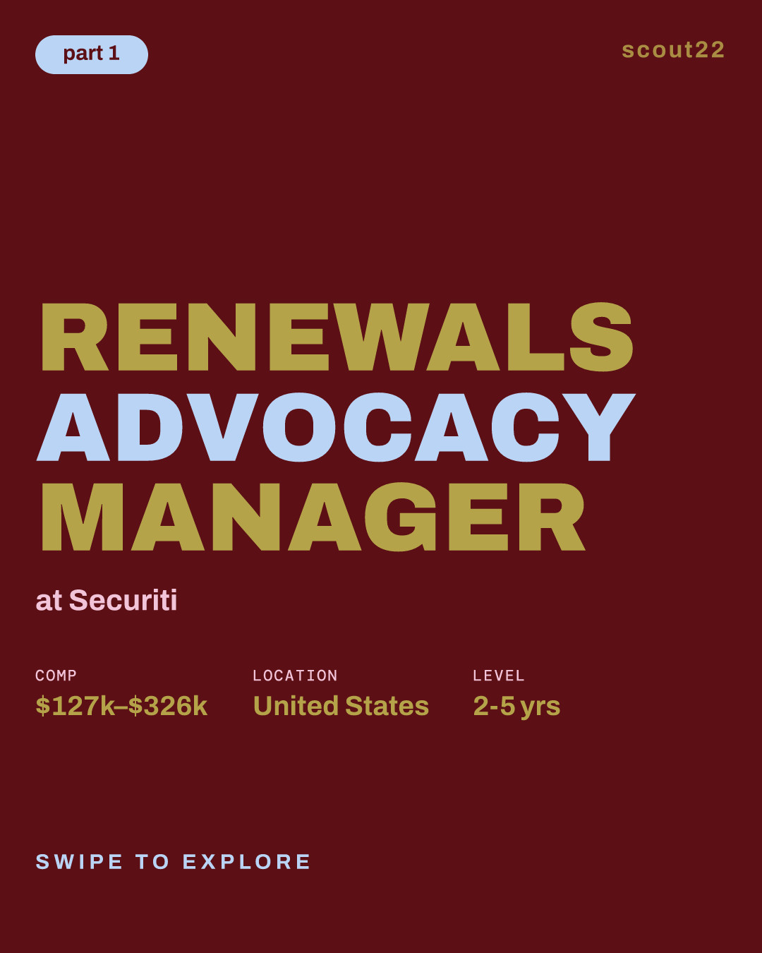 Renewals Advocacy Manager at Securiti