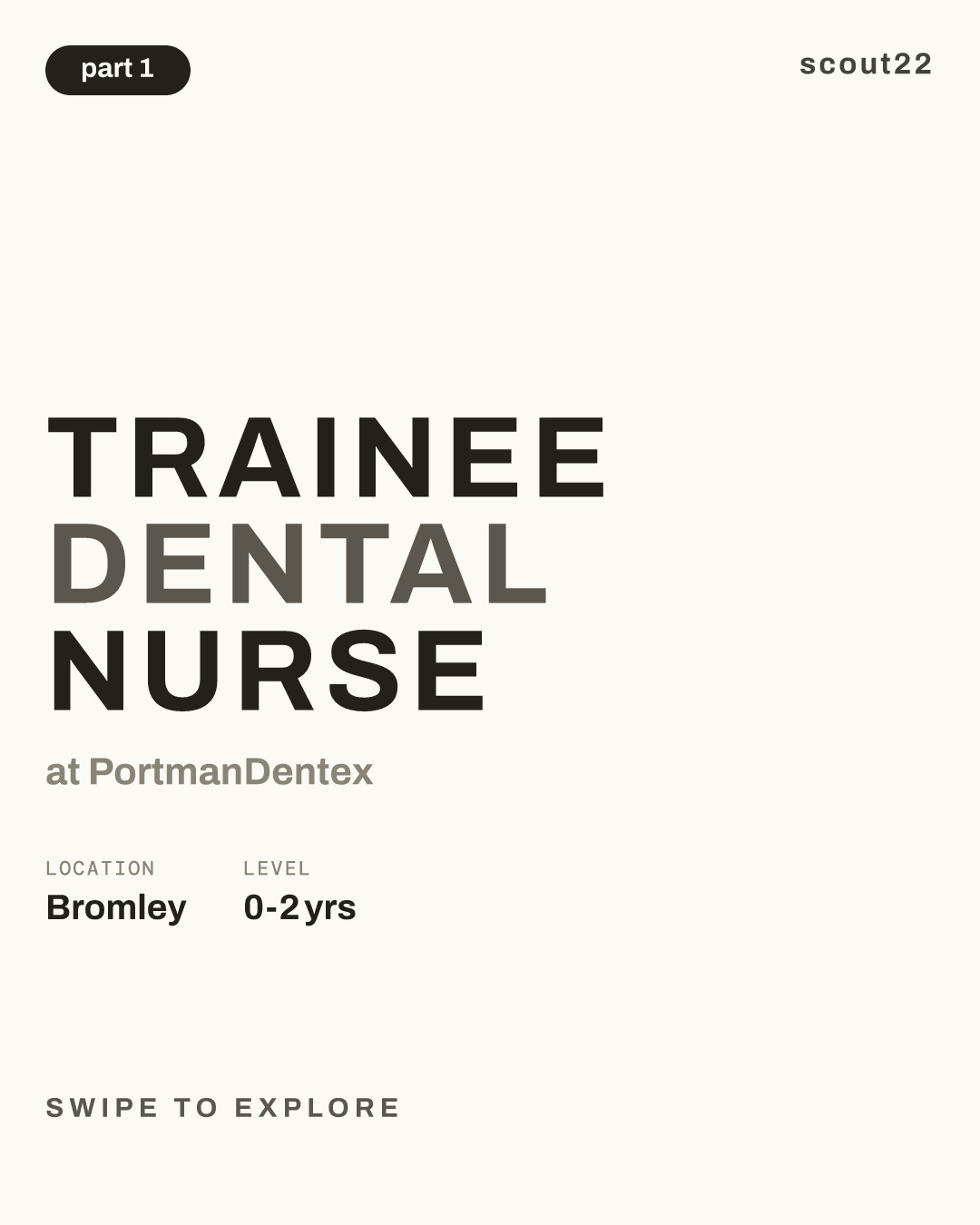 Trainee Dental Nurse at PortmanDentex