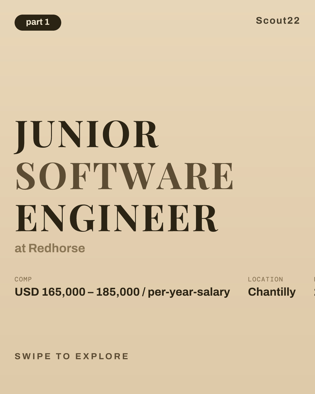 Junior Software Engineer at Redhorse
