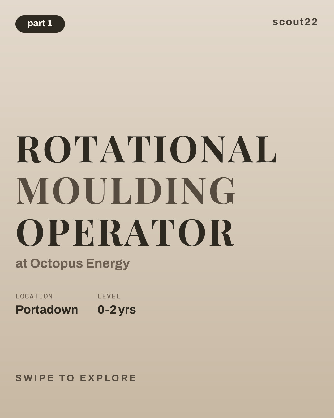 Rotational Moulding Operator at Octopus Energy