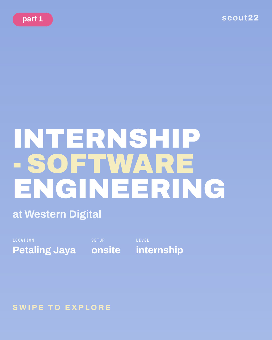 Internship - Software Engineering at Western Digital
