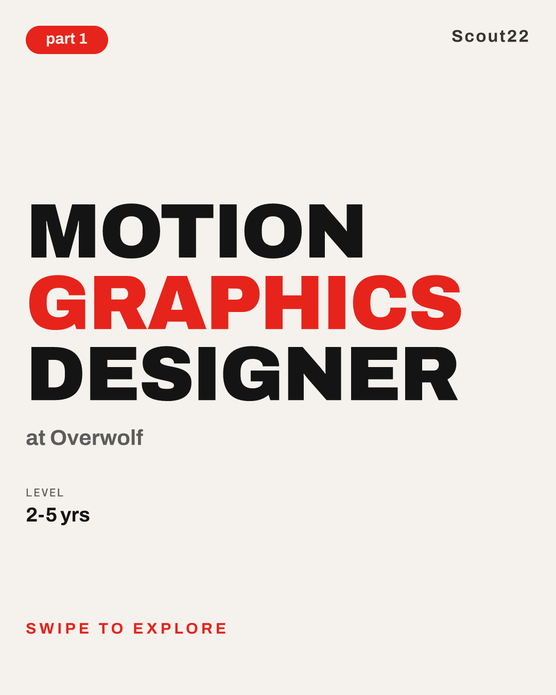 Motion Graphics Designer at Overwolf