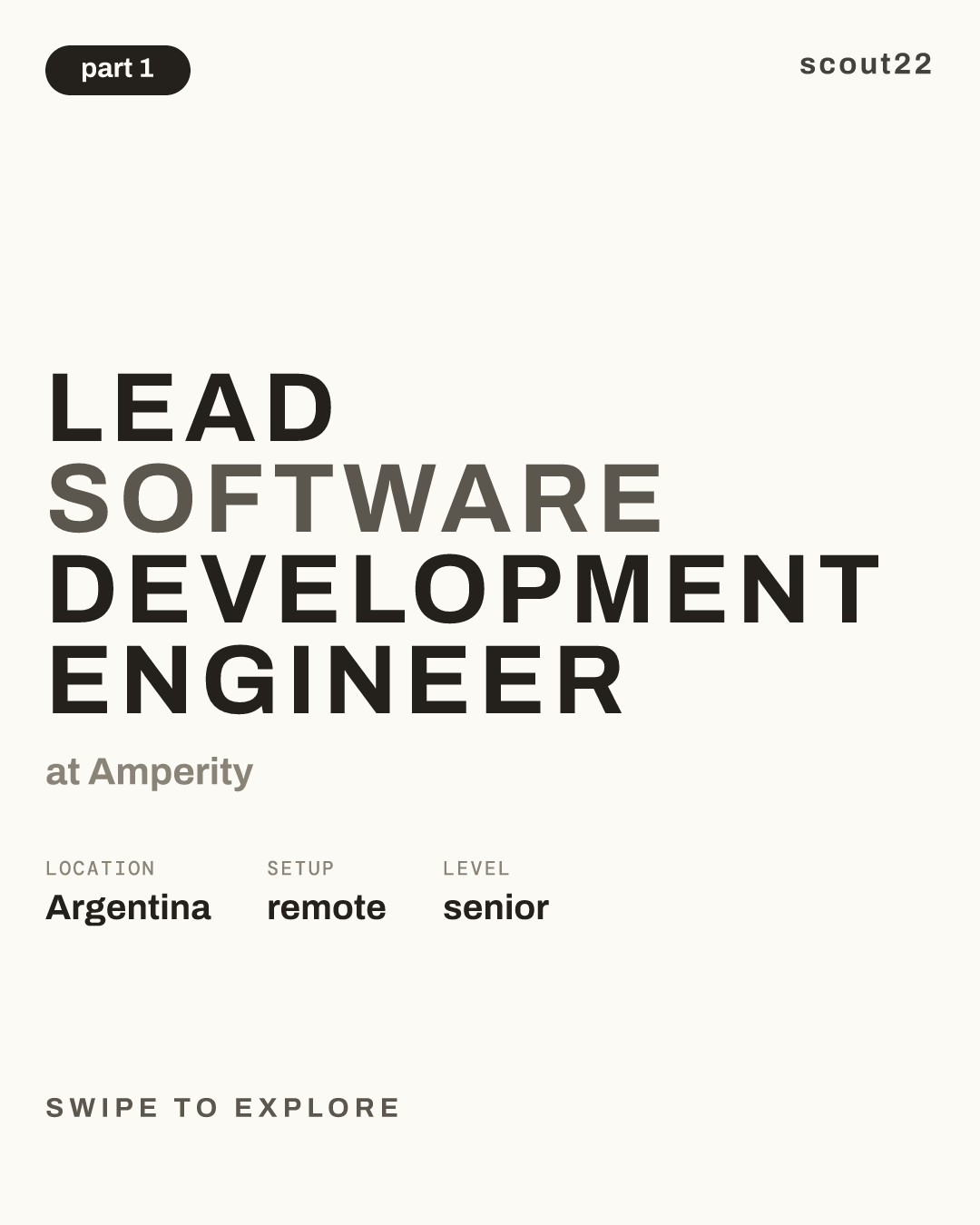 Lead Software Development Engineer at Amperity