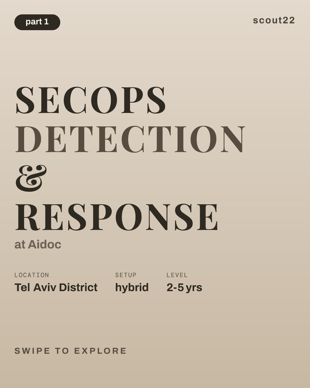 SecOps Detection & Response at Aidoc