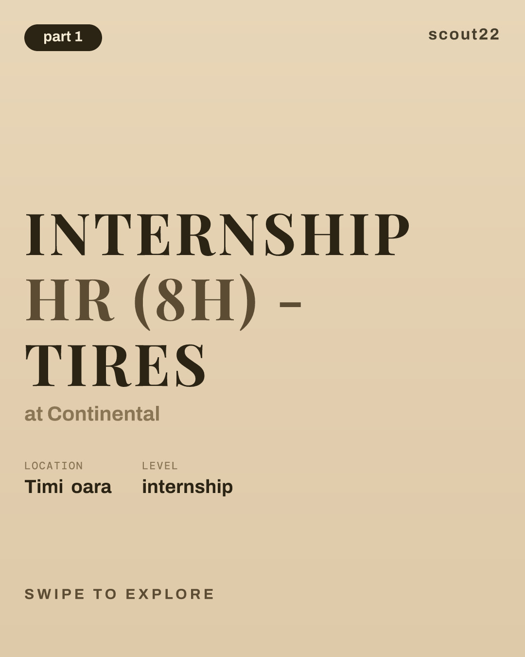 Internship HR (8h) - Tires at Continental