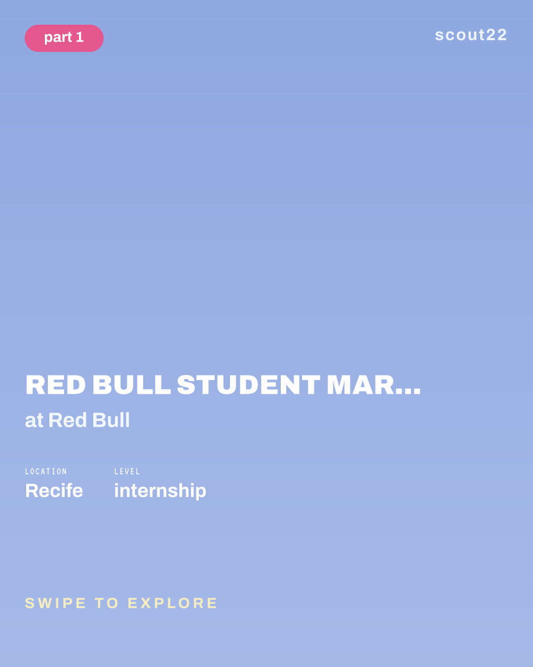 Red Bull Student Marketeer - UFRPE - Pernambuco at Red Bull