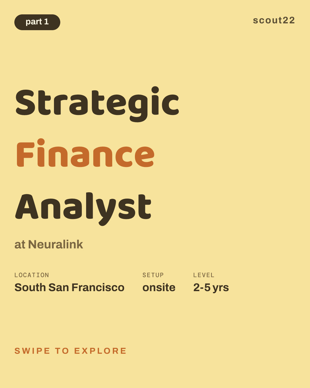 Strategic Finance Analyst at Neuralink