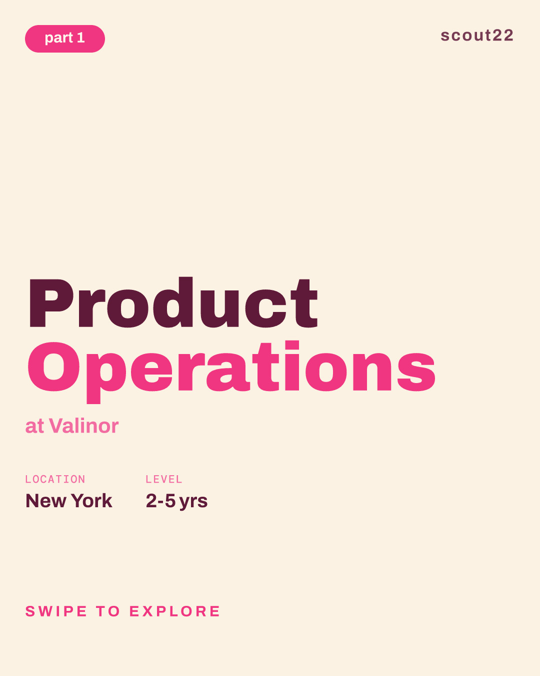 Product Operations at Valinor
