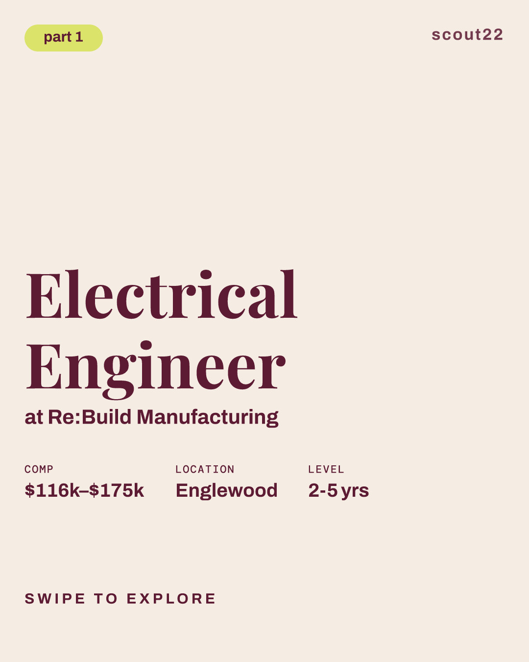 Electrical Engineer at Re:Build Manufacturing