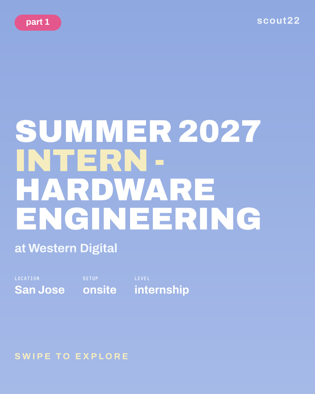 Summer 2027 Intern - Hardware Engineering at Western Digital