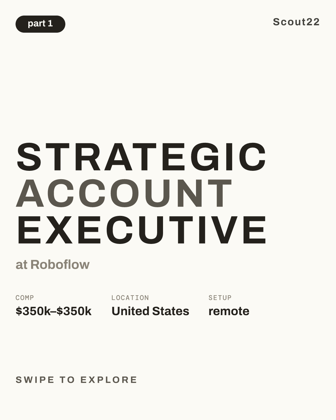 Strategic Account Executive at Roboflow