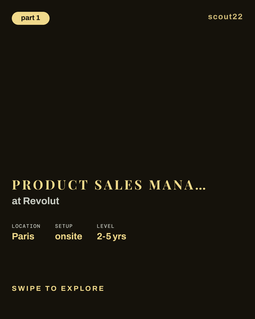 Product Sales Manager (Field Sales) at Revolut