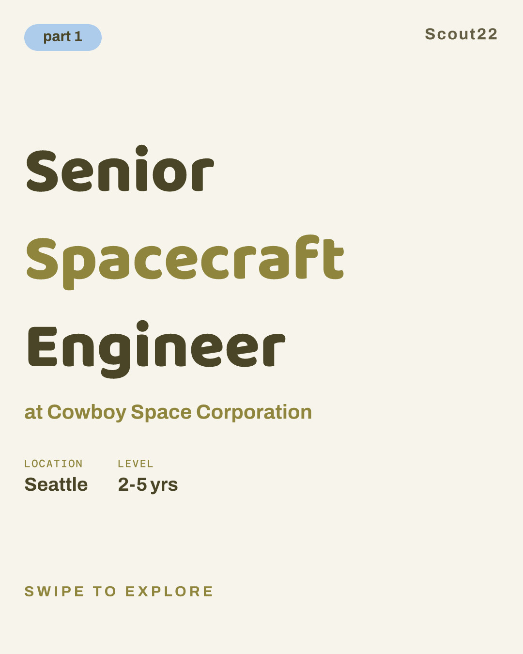 Senior Spacecraft Engineer at Cowboy Space Corporation