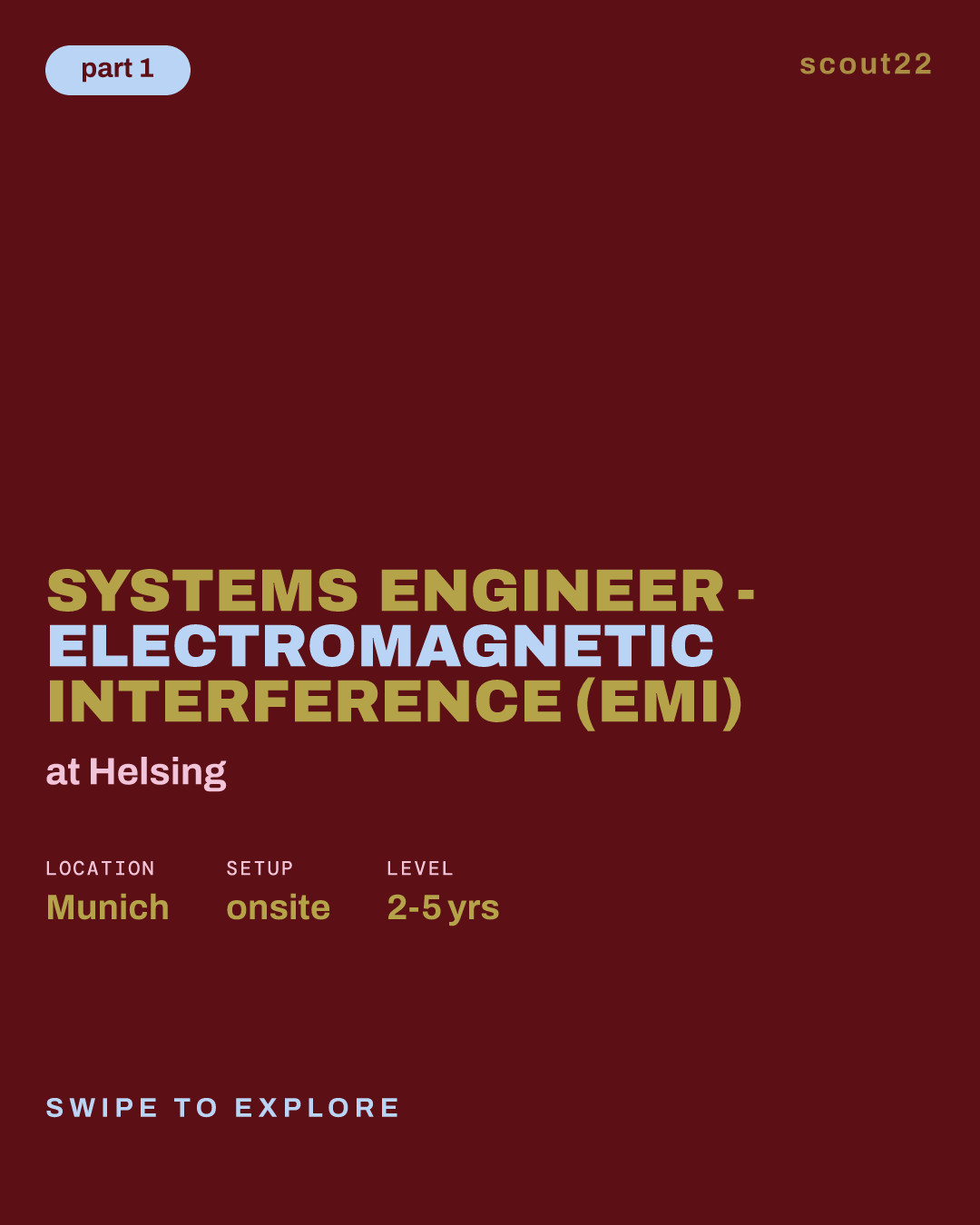 Systems Engineer - Electromagnetic Interference (EMI) at Helsing