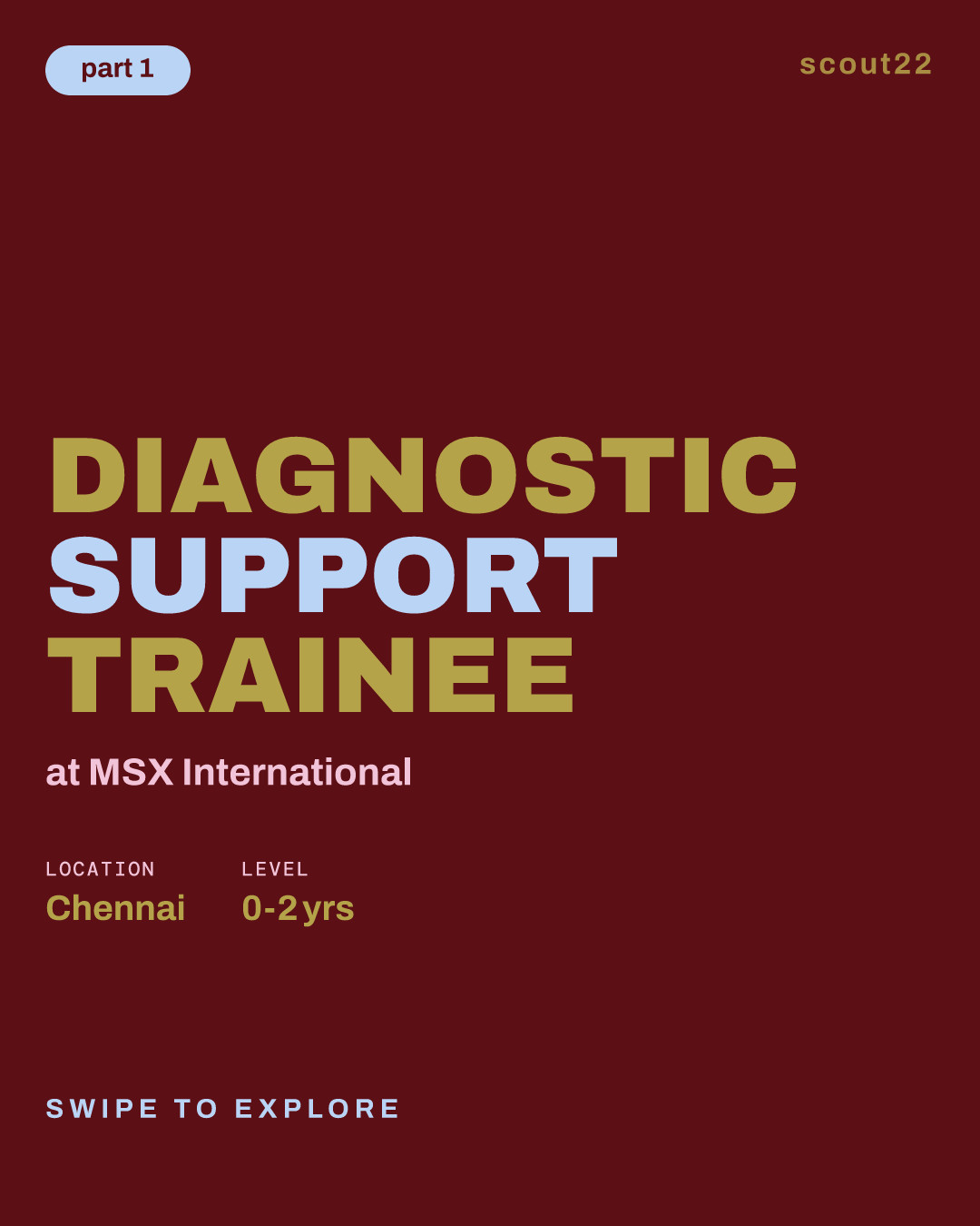 Diagnostic Support Trainee at MSX International