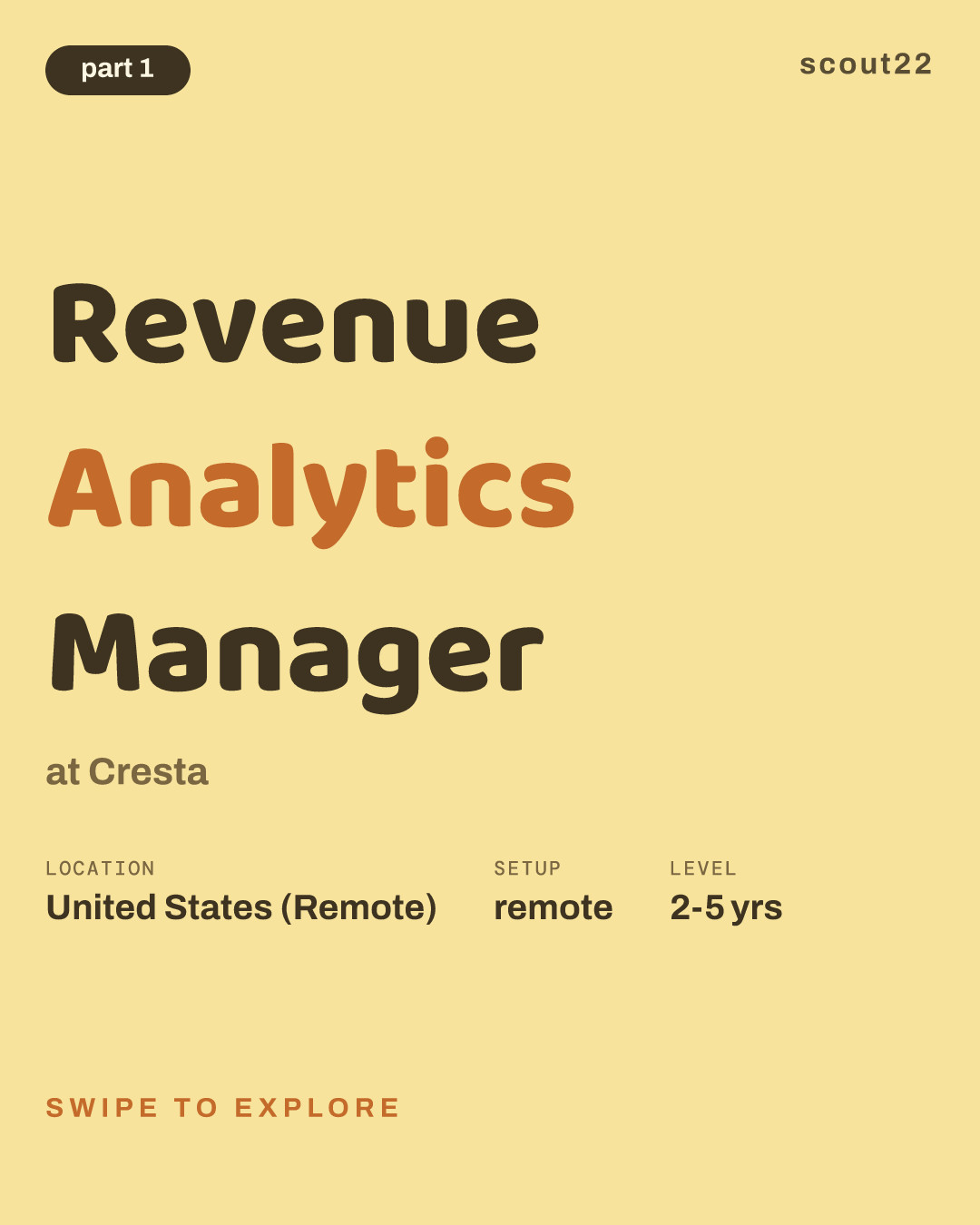 Revenue Analytics Manager at Cresta