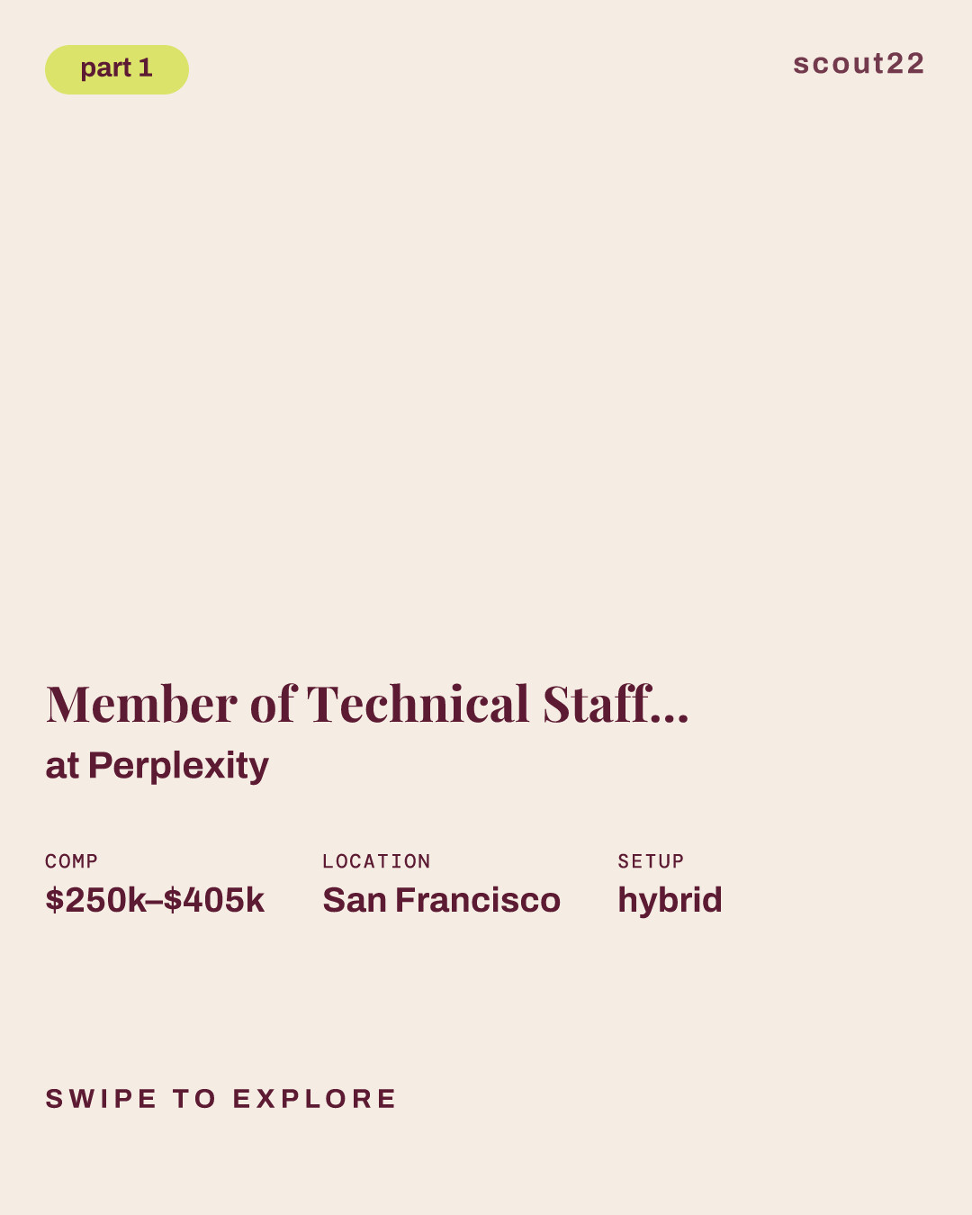 Member of Technical Staff (Software Engineer, Acceleration) at Perplexity