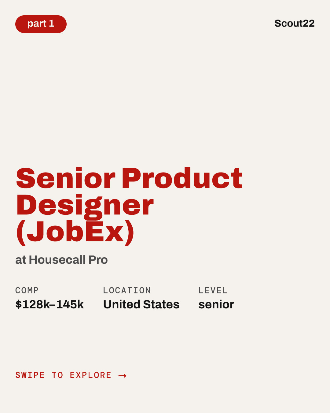 Senior Product Designer (JobEx) at Housecall Pro