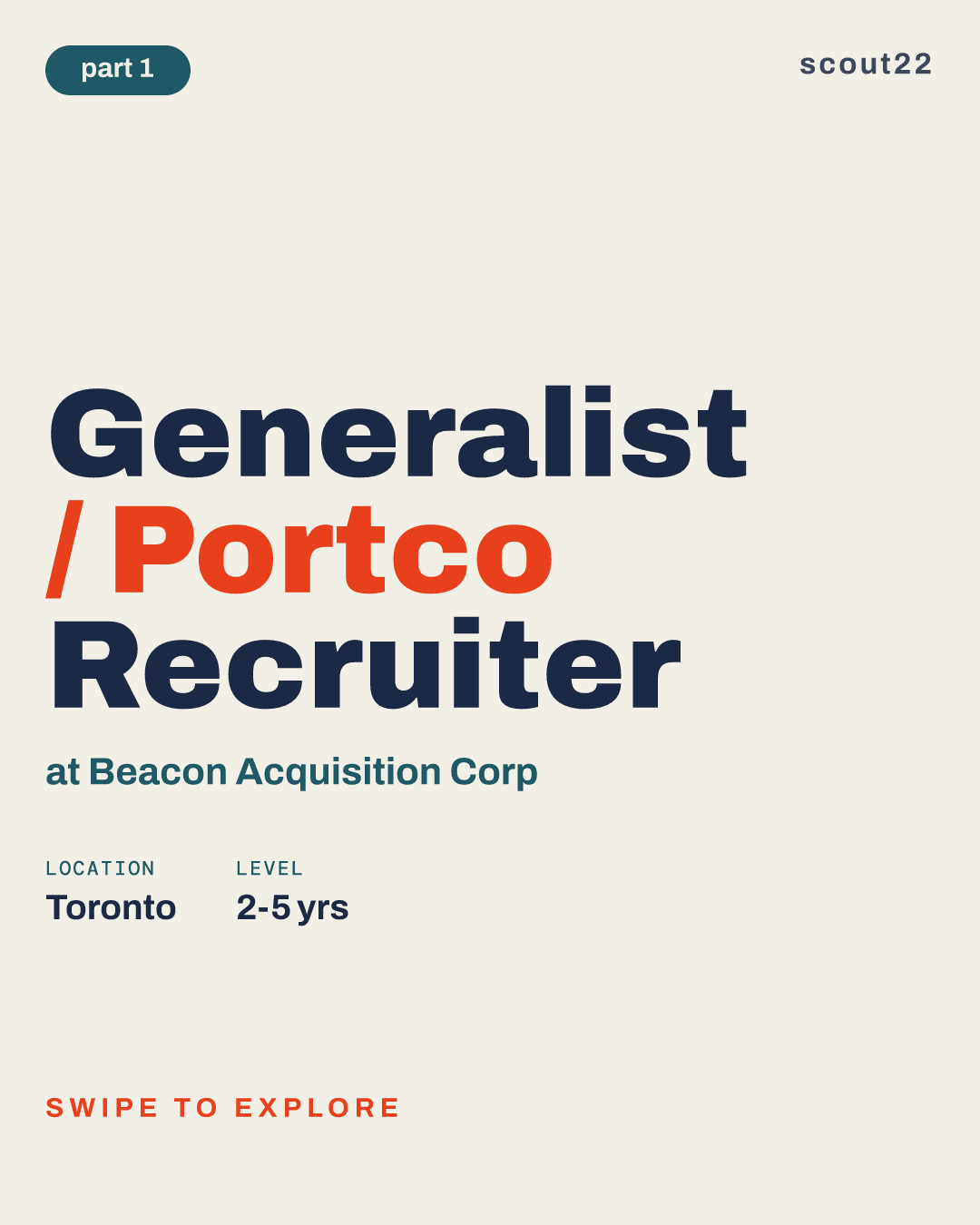 Generalist / Portco Recruiter at Beacon Acquisition Corp