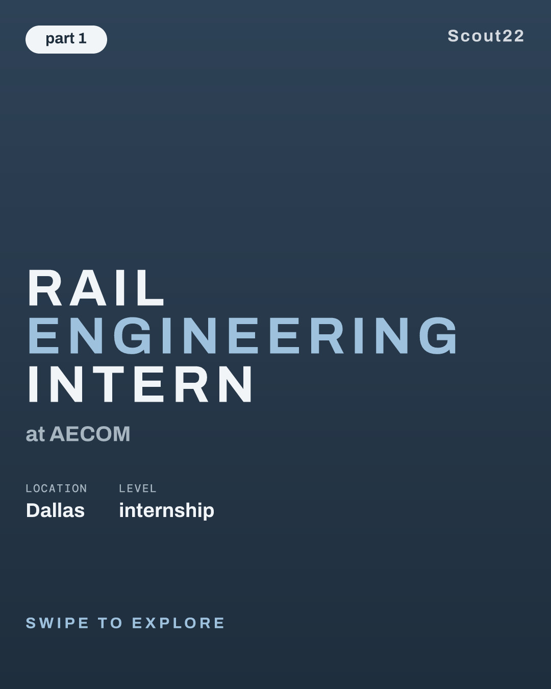 Rail Engineering Intern at AECOM