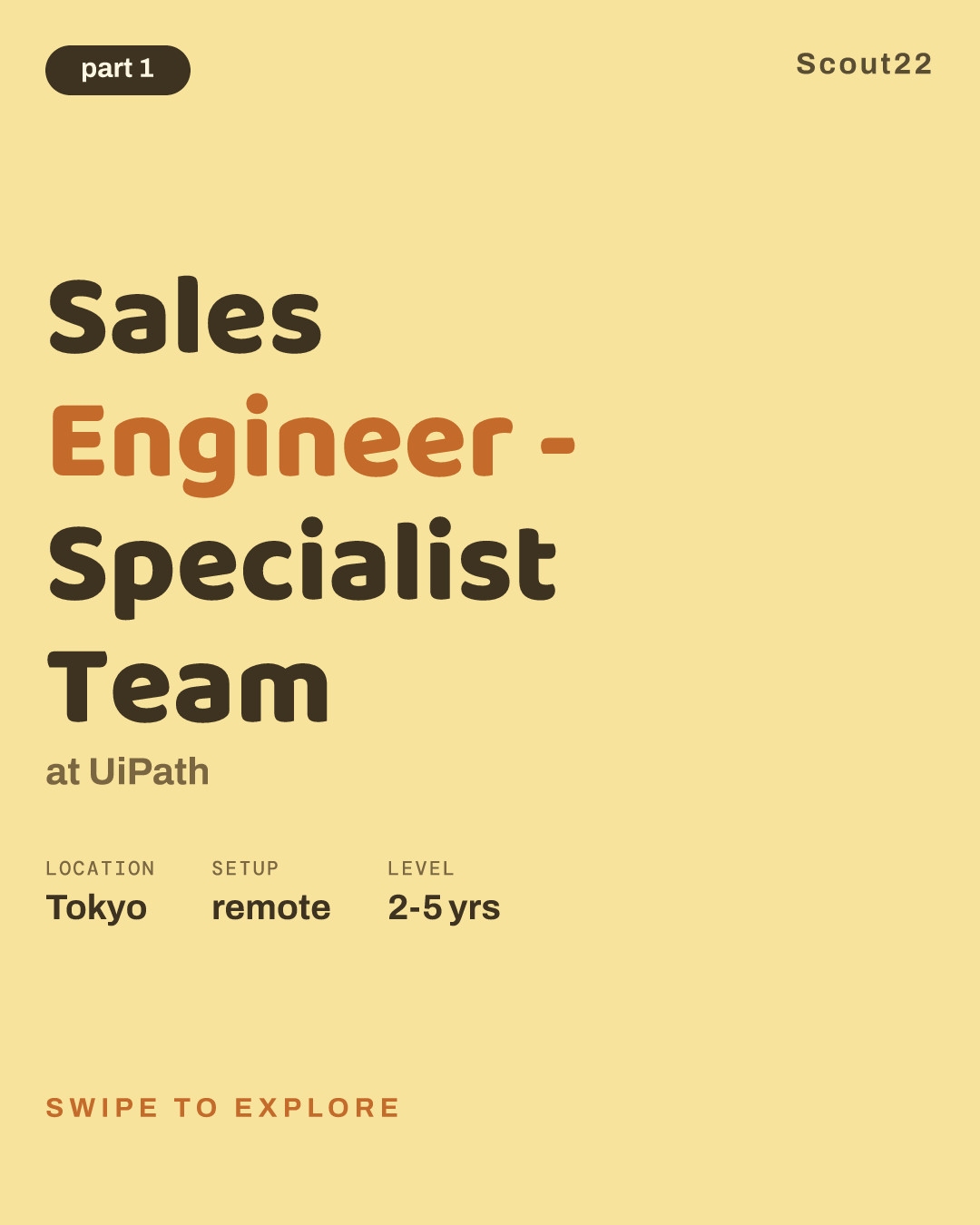 Sales Engineer - Specialist Team at UiPath