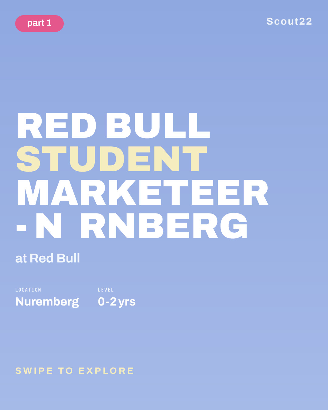 Red Bull Student Marketeer - Nürnberg at Red Bull